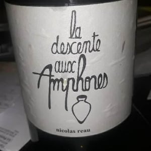La Descente Aux Amphores (blanc) - Le Clos des Treilles - Nicolas Reau 