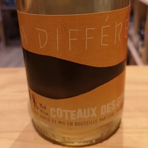 La différente - Coteaux des Girondales - Francis Rousset 