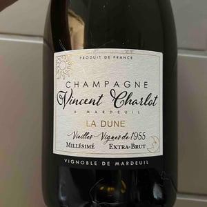 La Dune Vieilles Vignes - Extra-Brut - Charlot-Tanneux & Vincent Charlot - Vincent Charlot -2019