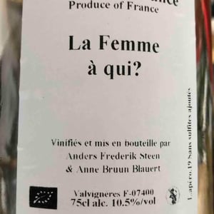Anders Frederik Steen & Anne Bruun Blauert - Anders Frederik Steen & Anne Bruun Blauert - La Femme à qui? (Cider Grapes)