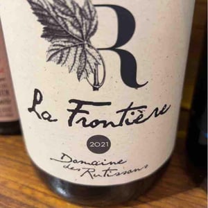 La frontiere - Domaine Des Rutissons - laurent-fondimare-et-wilfrid-debroize -2020