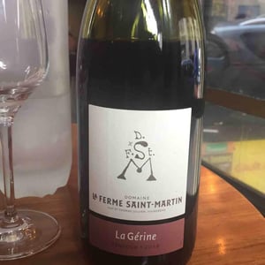 La Ferme Saint-Martin - Les Vins de Thomas - Sophie & Thomas Jullien - La Gerine