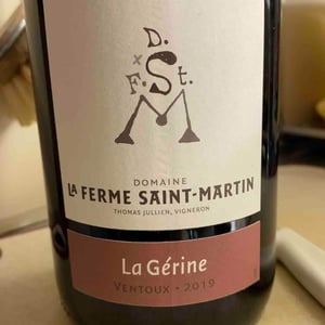 La Ferme Saint-Martin - Les Vins de Thomas - Sophie & Thomas Jullien - La Gerine