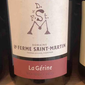 La Gerine - La Ferme Saint-Martin - Les Vins de Thomas - sophie-thomas-jullien