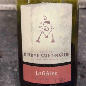 La Gerine - La Ferme Saint-Martin - Les Vins de Thomas - sophie-thomas-jullien