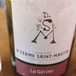 La Gerine - La Ferme Saint-Martin - Les Vins de Thomas - Sophie & Thomas Jullien 