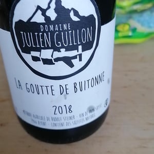 La Goutte de Buitonne - Domaine Julien Guillon - julien-guillon -2018
