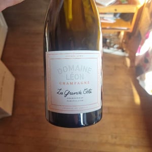 La Grande Côte Dosage Zéro - Domaine Léon - Clément Robert 