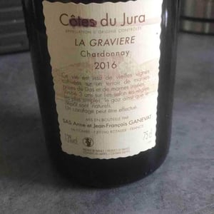 Domaine Ganevat - Anne & Jean-François Ganevat - La Graviere