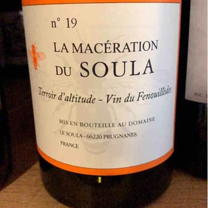 La Maceration Du Soula Orange - Le Soula - Wendy Wilson 