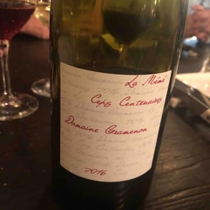 Domaine Gramenon - Michèle Aubéry-Laurent & Maxime-Francois Laurent - La Mémé