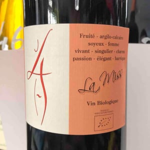La Miss - Château Haut Lavigne - Nadia Lusseau 