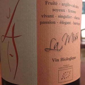 La Miss - Château Haut Lavigne - Nadia Lusseau 