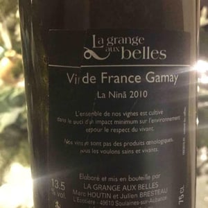 La Niña - La Grange aux Belles - marc-houtin-julien-bresteau-et-gerald-peau