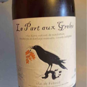 La Part aux Groles - Blanc de macération - La Part aux Groles - Julien Desrante 