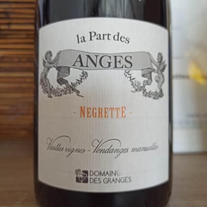 La Part des Anges - Négrette - Domaine des Granges - delphine-christian-nobiron -2014