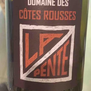 La Pente - Domaine des Côtes Rousses - Marielle & Nicolas Ferrand 