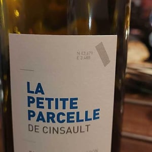 La Petite Parcelle De Cinsault - La Petite Parcelle - Romain Portier 