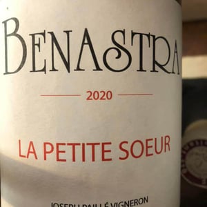 La Petite Sœur - Domaine Benastra - joseph-paille