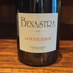 La Petite Sœur - Domaine Benastra - joseph-paille