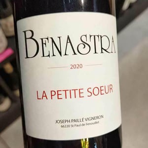 La Petite Sœur - Domaine Benastra - joseph-paille