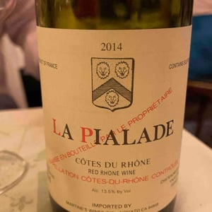 "La Pialade" - Côtes-du-Rhône - Rouge - Château Rayas - Château des Tours - Château de Fonsalette - emmanuel-reynaud