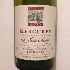 Domaine Derain - Julien Altaber & Carole Shwab, Domique Derain - La Plante Chassey