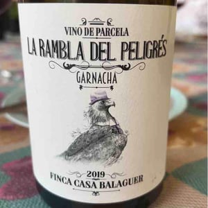 La Rambla Del Peligrés 2019 - Finca Casa Balaguer - Marta Ribera & Andres Carull