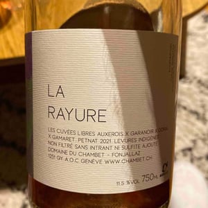La Rayure - Domaine du Chambet - anthony-fonjallaz