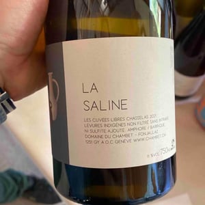La Saline - Domaine du Chambet - Anthony Fonjallaz 