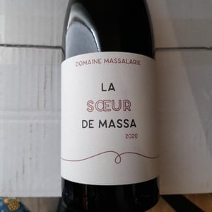 La Sœur De Massa - Domaine Massalarie - yann-jeannin-rejane-tupinier -2020