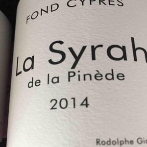 Fond Cyprès - Rodolphe Gianesini & Laetitia Ourliac - La Syrah de la Pinède