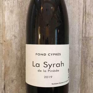 La Syrah de la Pinède - Fond Cyprès - rodolphe-gianesini-laetitia-ourliac