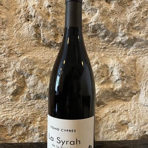 La Syrah de la Pinède - Fond Cyprès - rodolphe-gianesini-laetitia-ourliac