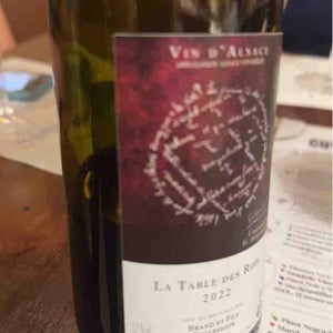 La Table des Rois - Domaine Brand & Fils - Philippe Brand 