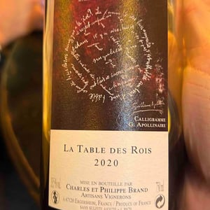 La Table des Rois - Domaine Brand & Fils - Philippe Brand 