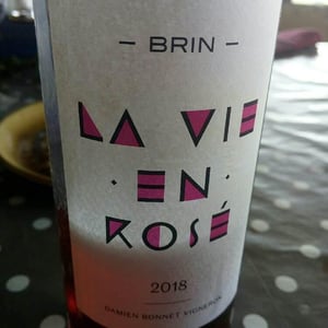 La Vie En Rose - Domaine de Brin - Damien Bonnet 