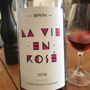 La Vie En Rose - Domaine de Brin - Damien Bonnet 
