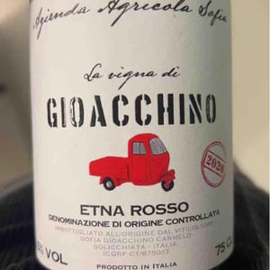 La Vigna Di Gioacchino Rosso - Azienda Agricola Sofia - Carmelo & Valentina Sofia 
