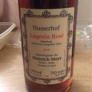 Lagrein Rosé - Weingut Nusserhof - Heinrich Mayr 