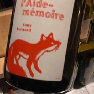 L'Aide-Mémoire - Domaine Bornard - Tony Bornard 