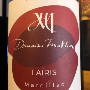 Laïris - Domaine Matha - domaine-matha -2016