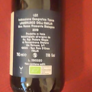 Podere Magia - Stefano Pescarmona - Lambrusco dell’Emilia Igt