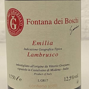 Lambrusco - Fontana dei Boschi - vittorio-graziano