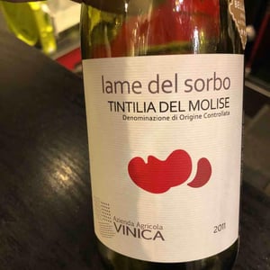 Lame del Sorbo - Tintilia del Molise Rosso - Azienda Agricolavinica - Rodolfo Gianserra e Giuseppe Tudino 