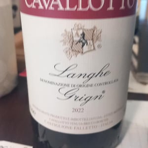 langhe grign - Tenuta vitivinicola Bricco Boschis - Alfio, Giuseppe & Laura Cavallotto -2022