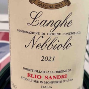 Langhe Nebbiolo - Azienda Agricola Elio Sandri - elio-sandri -2020