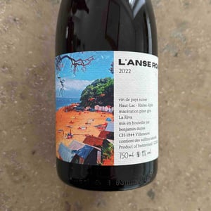 L'Anse Rouge - Domaine de La Riva - Benjamin Dupas 