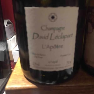 L'Apôtre 2012 - Champagne David Léclapart - David Léclapart