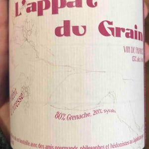 L’Appât Du Grain - Le Débit d'Ivresse - Luc Devot 